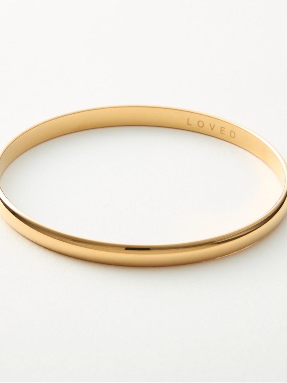 18k Plated Gold Tone  Bangle Bracelet